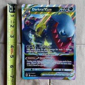 Darkrai VStar Jumbo Pokemon Card